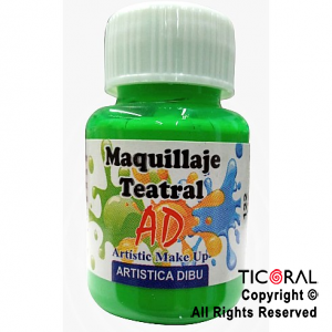 MAQUILLAJE TEATRAL AD 122 VERDE MANZANA 40ML X 1